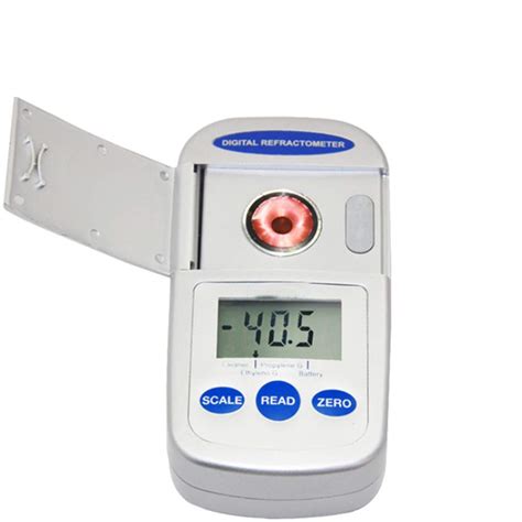 how a digital refractometer works|digital refractometer for propylene glycol.